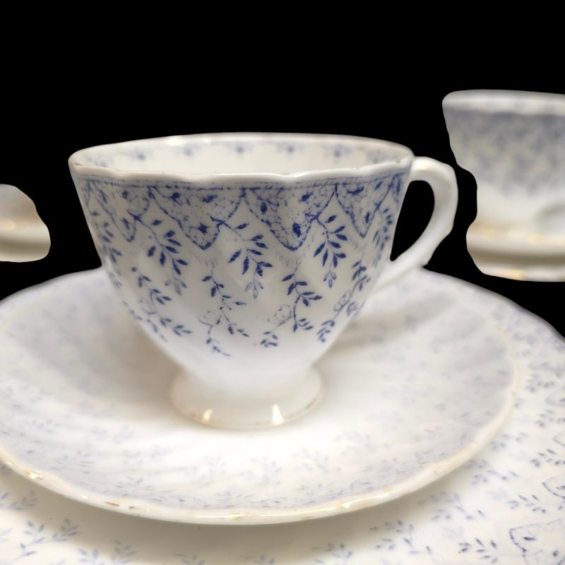 Elegant Teservis från Tuscan Fine English Bone China – För en Ljuvlig Servering