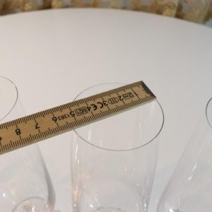4st Champagneglas, 21cm