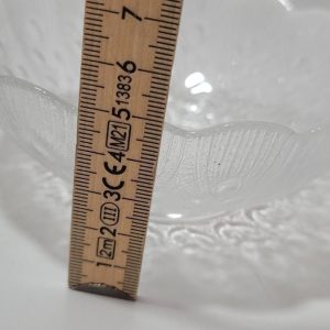 SKÅL i glas, D= 13cm
