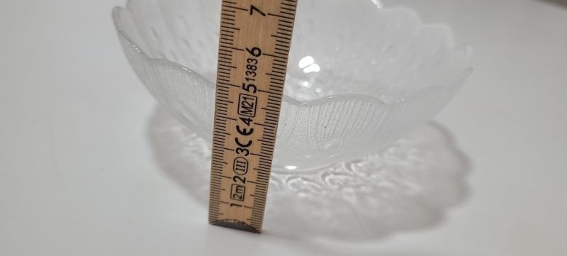 SKÅL i glas, D= 13cm
