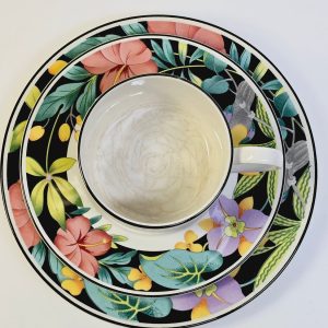 Färgglatt Kaffeset från Sango – "Tropica" Design