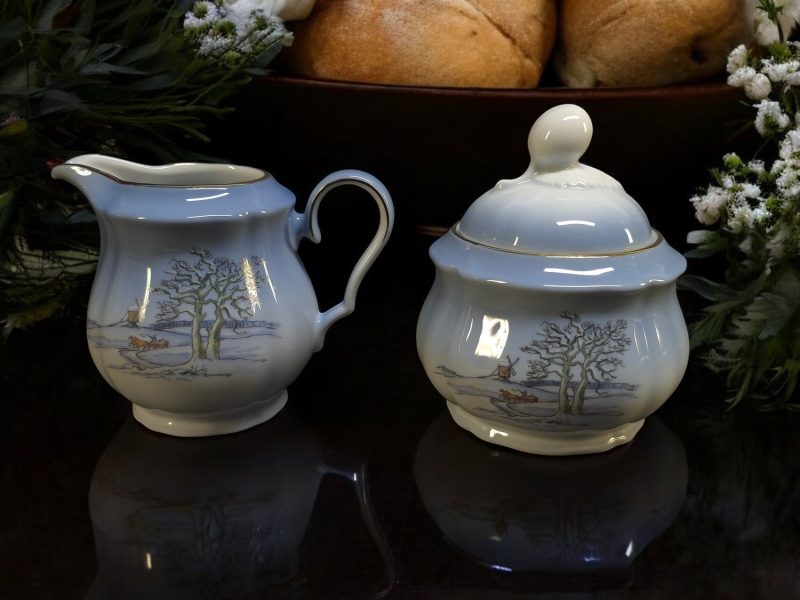 Christineholm "Exclusive Edition" Gräddkanna och Sockerskål – Svensk Design