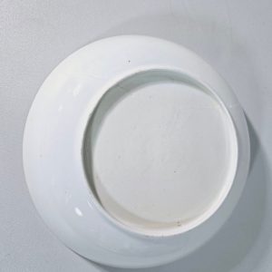 Kinesisk exportporslin armoriell middagstallrik, vapenporslin, cirka 1800