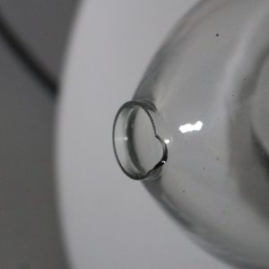 Kökslampa, industriell design, gjord av metall och glas "OTTAVA"