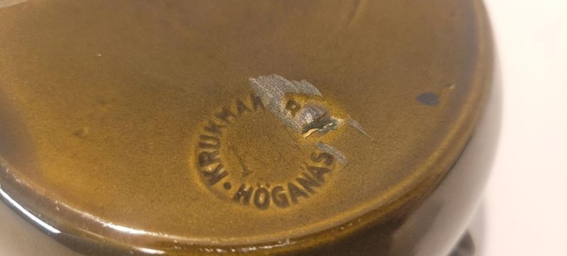 Grön höganäs krus