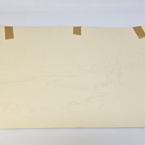 Vackert Jämtlandslandskap – Signerad