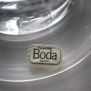 SIGNE PERSSON-MELIN, Boda, "Sangria", 6 st glas på fot, 1 tillbringare