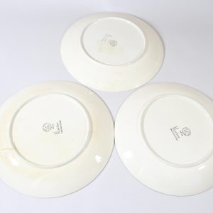 3st flata tallrikar, "Marina" Gefle - 23,5cm