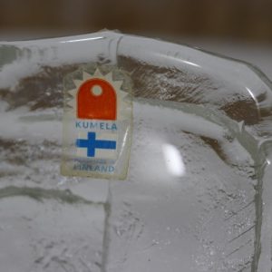 SKÅL, glas, Pertti Santalahti, Kumela, Finland