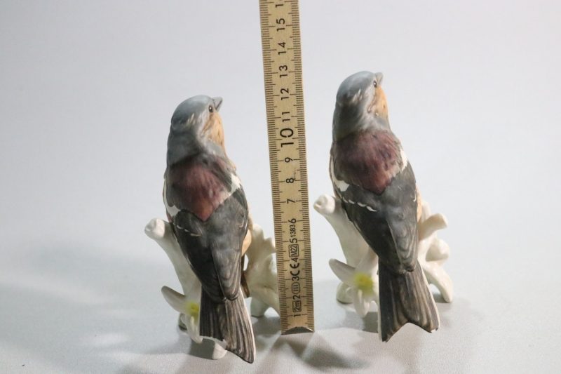 FIGURINER, Bofinkar, porslin, Goebel, Tyskland