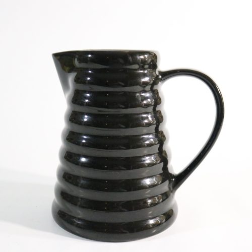 Elegant Svart Kanna "Bölja" från Åhléns, 18 cm