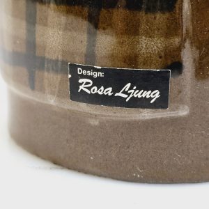 Keramisk figur "Kvinna med blommor" – Design Rosa Ljung