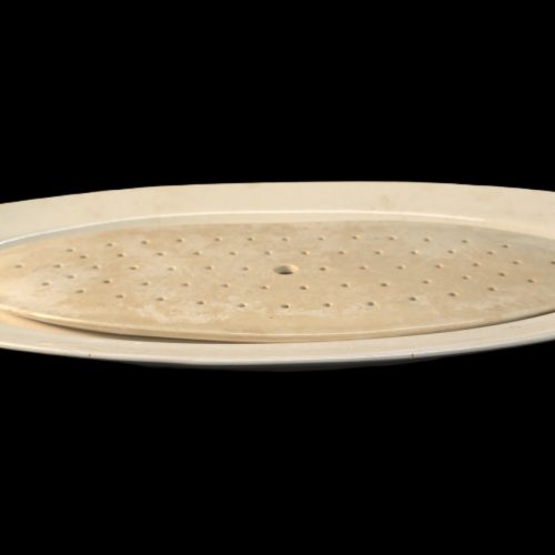 Elegant serveringsfat från Rörstrand med hålad insats, 60 cm