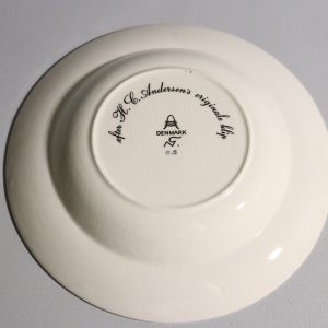 Vintage tallrik inspirerad av H.C. Andersens konst - unikt samlarobjekt
