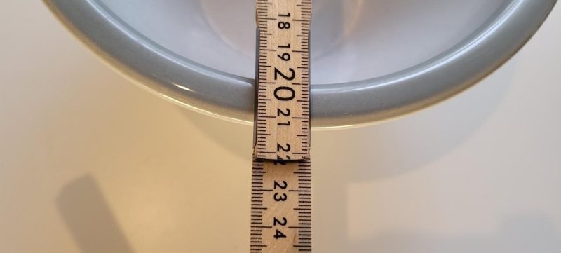 Skål 21cm, Conische Schaal Deko -Misty-Green