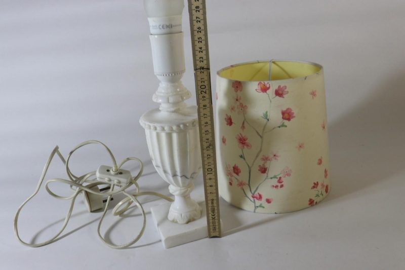 BORDSLAMPA, Alabaster - Made in Italy