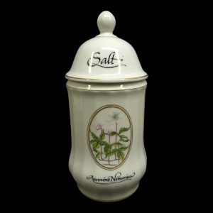 Saltkar från Christineholm Carl von Linné-serien (25 cm hög)