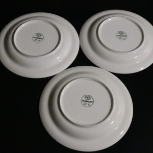 3 st Elegant samling av Rörstrand Diamant-assietter – tidlös skandinavisk design