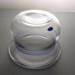 SKÅL ”Lorup Blue Vein” Skål, design Illa Lena Vilde