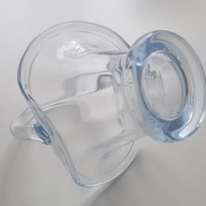 Skål i form av en korg, glas