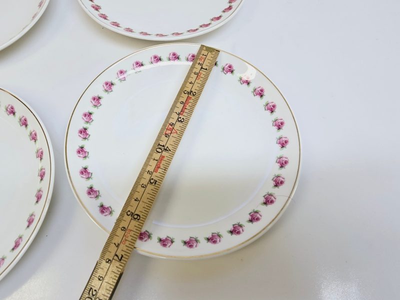 Elegant kaffeservis "Rosor" från Gustavsberg – komplett set med 6 delar!