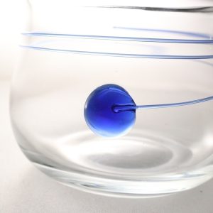 SKÅL ”Lorup Blue Vein” Skål, design Illa Lena Vilde