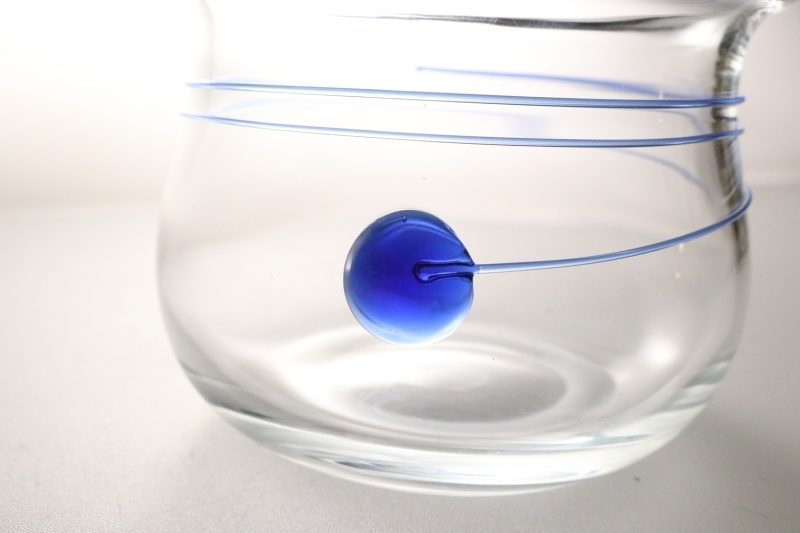 SKÅL ”Lorup Blue Vein” Skål, design Illa Lena Vilde