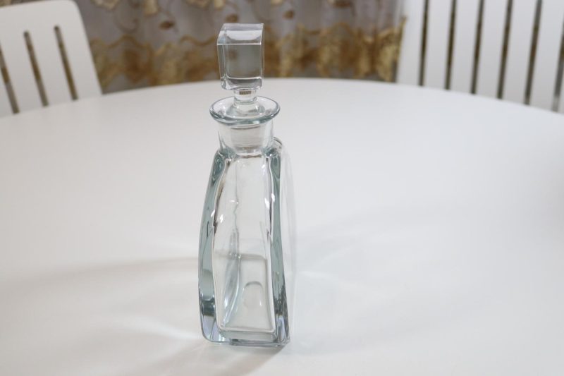 Strömberg, Gerda för Strömbergshyttan, karaff med propp, glas, "Hederspris"