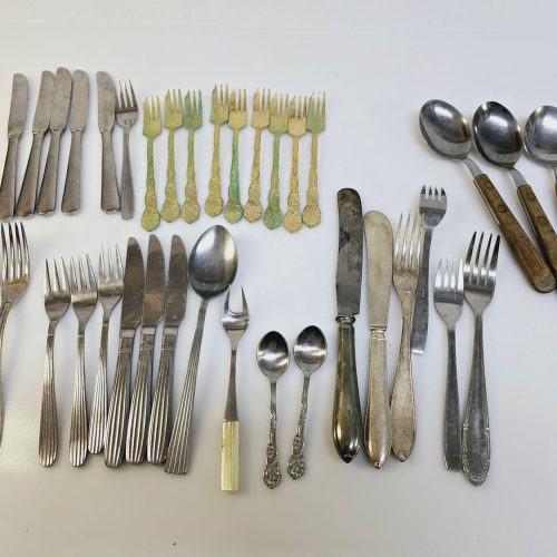 Blandat Set med Bestick – Vintage och Antikt