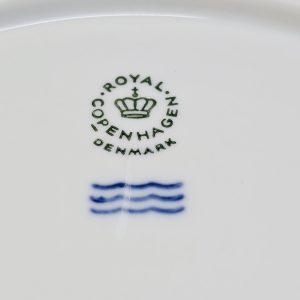 Elegant Set med 4 Tallrikar – Royal Copenhagen Blomsterdekoration