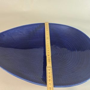 Äggformat fat, 40cm, Hertha Bengtson – Blå Eld från Rörstrand - 532