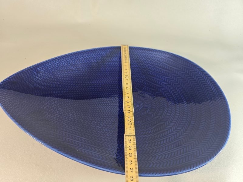 Äggformat fat, 40cm, Hertha Bengtson – Blå Eld från Rörstrand - 532