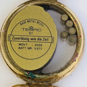 Elegant vintage Tempic armbandsur – en tidlös skönhet