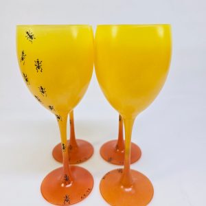Unika Konstnärliga Glas – Handmålade, Signerade och Daterade