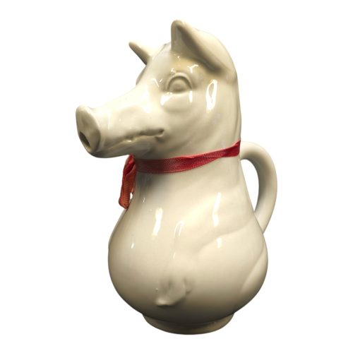 Charmig Staffordshire Gris-Kanna med Vintage Design