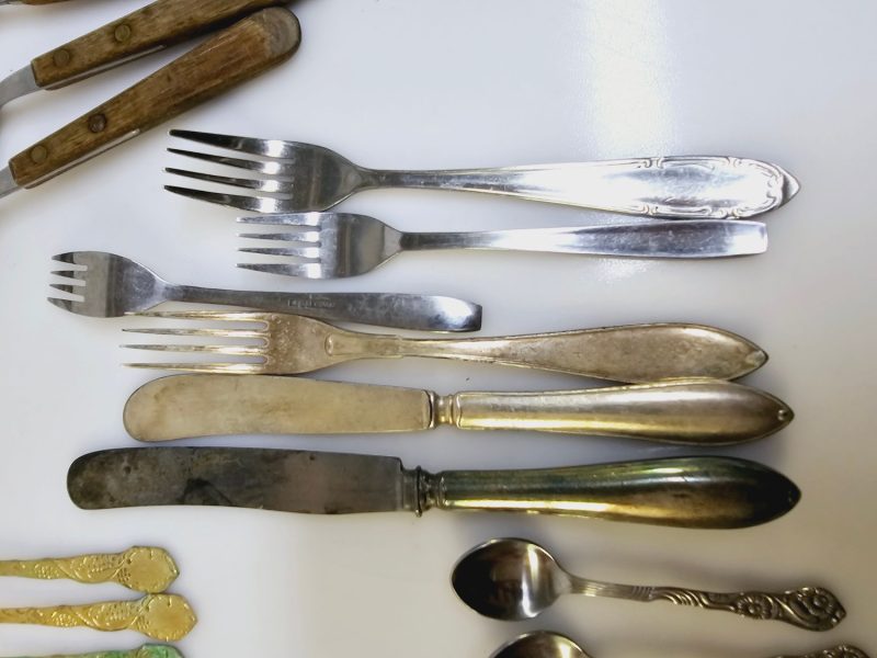 Blandat Set med Bestick – Vintage och Antikt