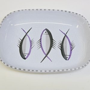 Unik fiskformad serveringsfat från Gabriel Sweden – Retro charm