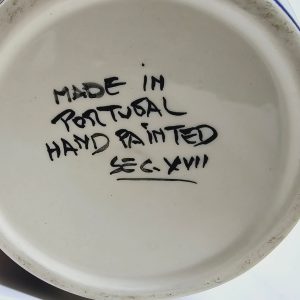 Handmålad Kanna från Portugal – 1700-talsinspirerad Dekor