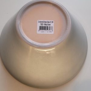 Skål 21cm, Conische Schaal Deko -Misty-Green