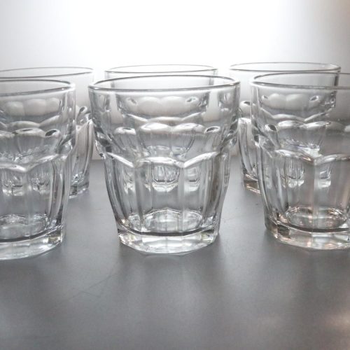6st Glas Bormioli Rocco Rock Bar Glas