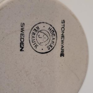 Grå Höganäs burk med lock