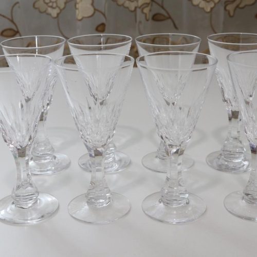 8st - Glasservis - Fontän -  "Fontain Clear" KOSTA-BODA - Vicke Lindstrand