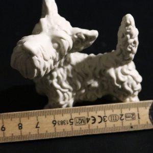 Schaubach Keramik Skotsk Terrier – Vintage Samlarfigur