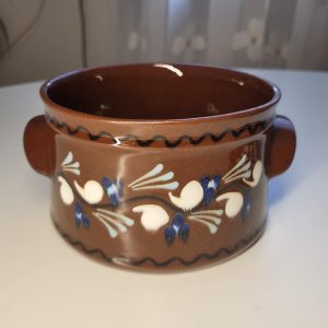 Handmålat Keramik Karott och stekpanna