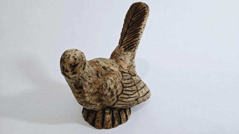 Fågel, LAHOLM KERAMIK, JANI STENGODS i ATELJE H: 18cm