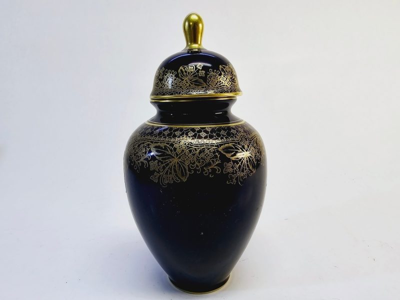 Elegant Vas från Echts Cobalt Mignon, Bavaria – 17,5 cm