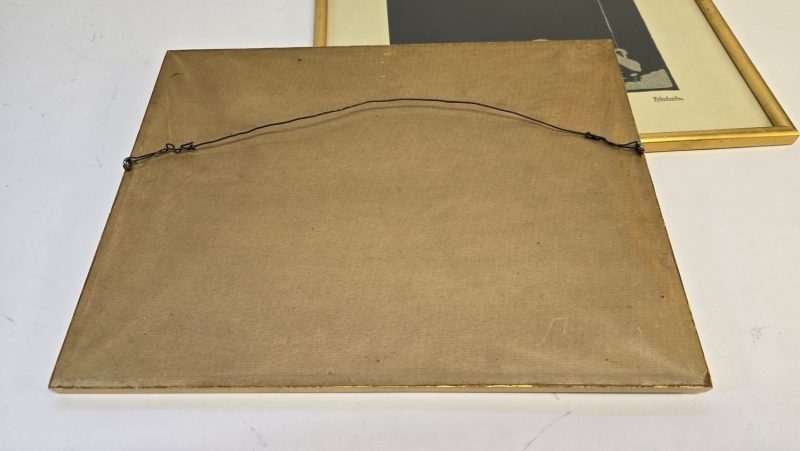 Originalträsnitt av Victor Jernberg – Vackra Motiv från Svensk Landsbygd