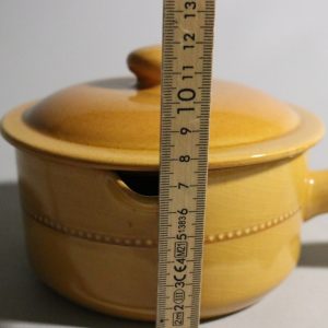 Old Höganäs Gryta – Handgjord Keramik, 13 cm i diameter