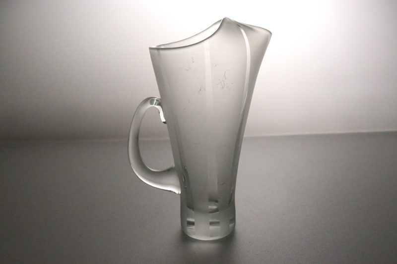 KARAFF, glas, troligen Bengt Orup, Johansfors