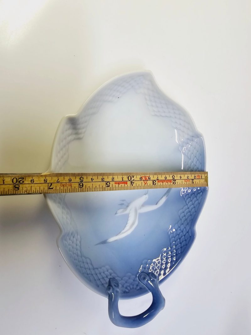 B&G "Måsen" - Elegant Fat i Porslin, Made in Denmark